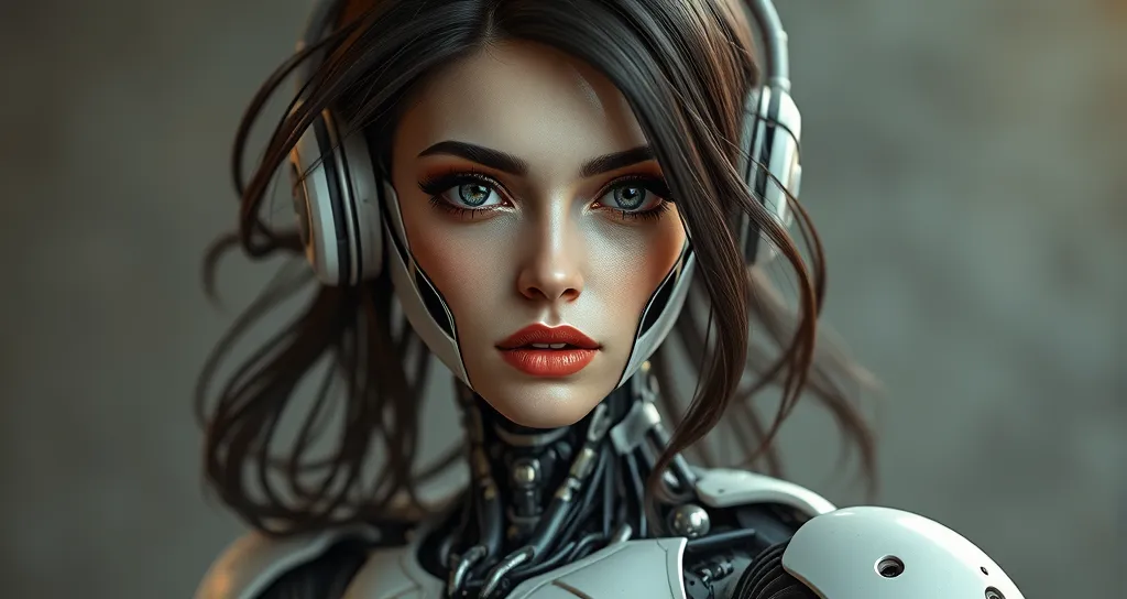 image robot femme