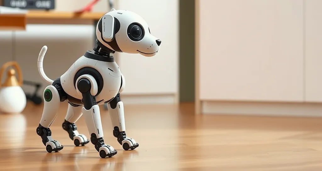 robot chien adulte