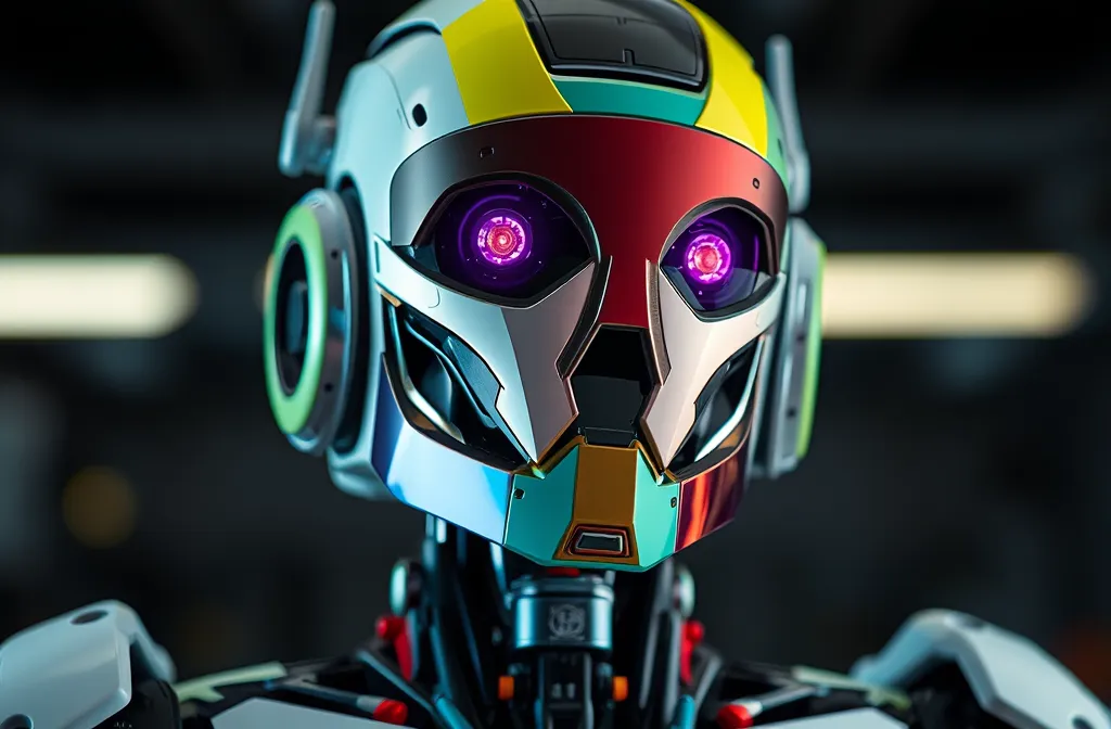 Robot couleurs