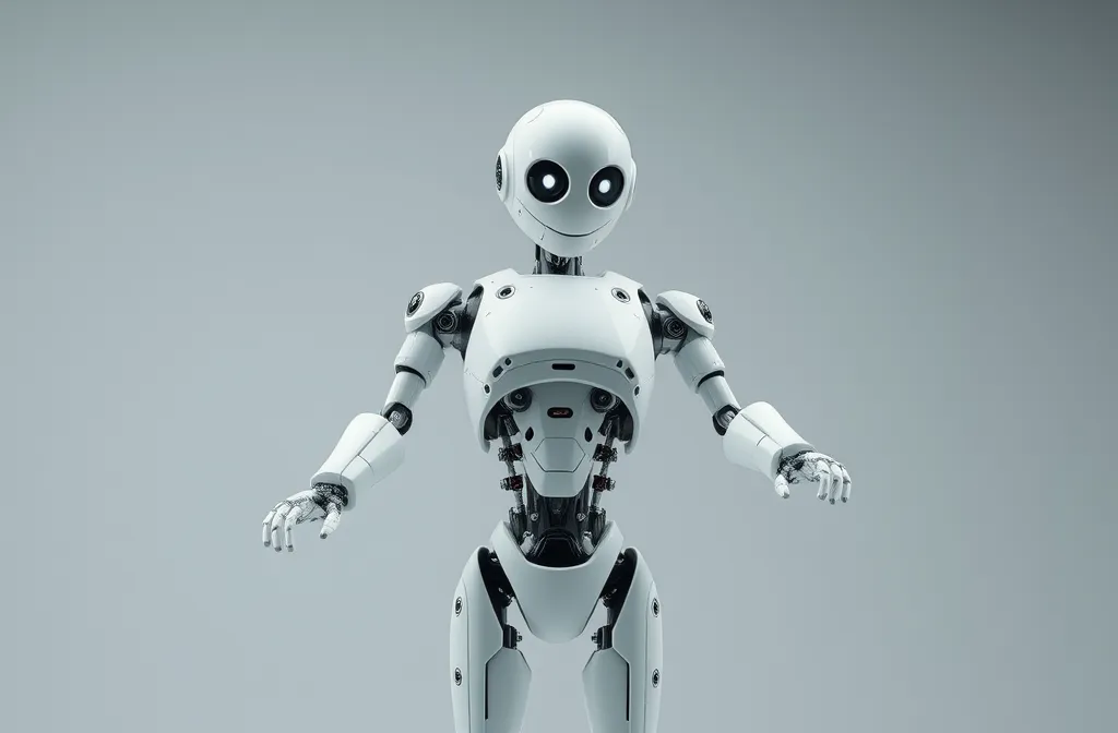 robot blanc