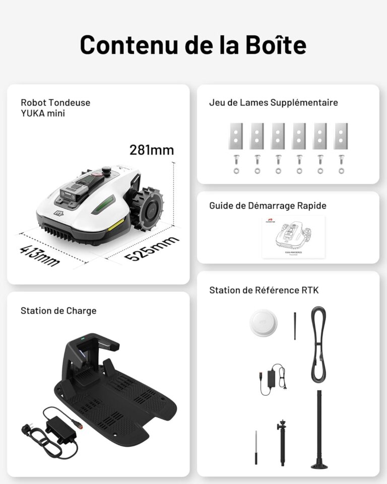 Avis Mammotion YUKA Mini 700 le robot tondeuse périphérique sans fil — free download