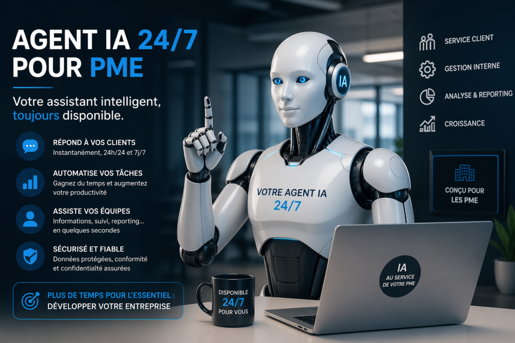 agent ia 24/7 pour pme​